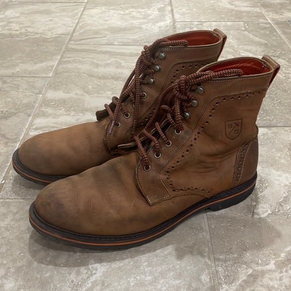 Allen Edmonds Other - Allen Edmonds Brown Leather  Boots Sz 13 D
